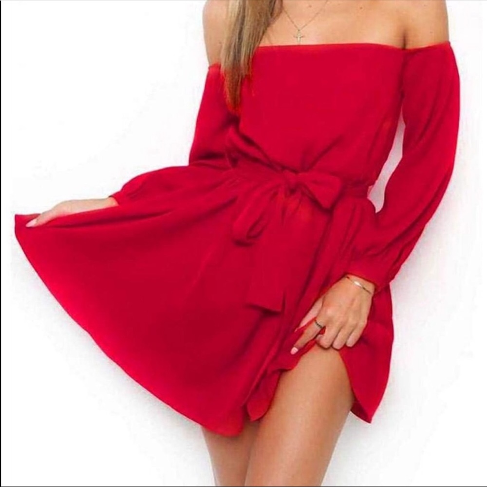 off the shoulder Summer Dress